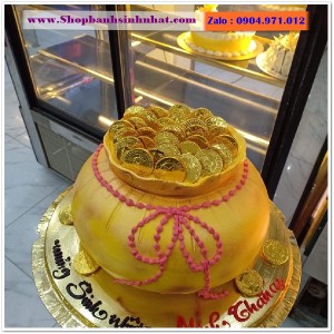 Bánh Sinh Nhật Hũ Vàng - VA09